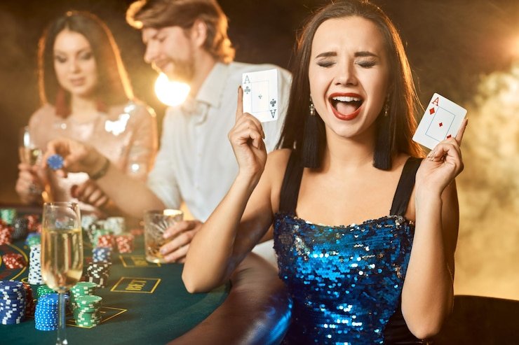 Live blackjack studio with professional dealer and multiple camera angles on casaprize login